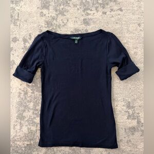Ralph Lauren Navy Short Sleeve Tee